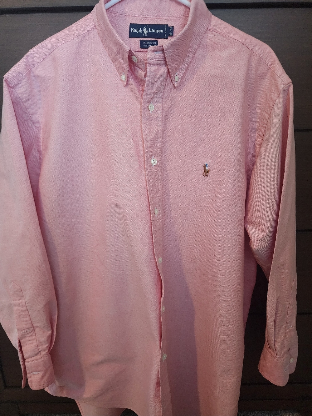 🐎Polo by Ralph Lauren Men's Button-Down YARMOUTH 100% Cotton. Y2K Preppycore⛳️ - Picture 7 of 12